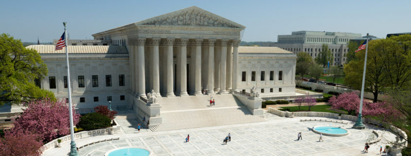 US supreme court building