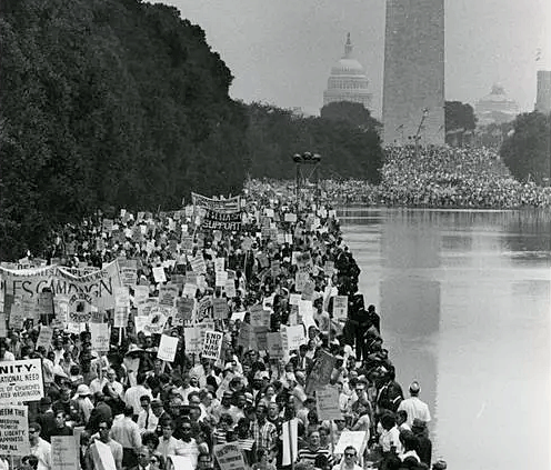 Solidarity Day Rally. Photo credit: DC Public Library Peoples Archive. Juneteenth history.